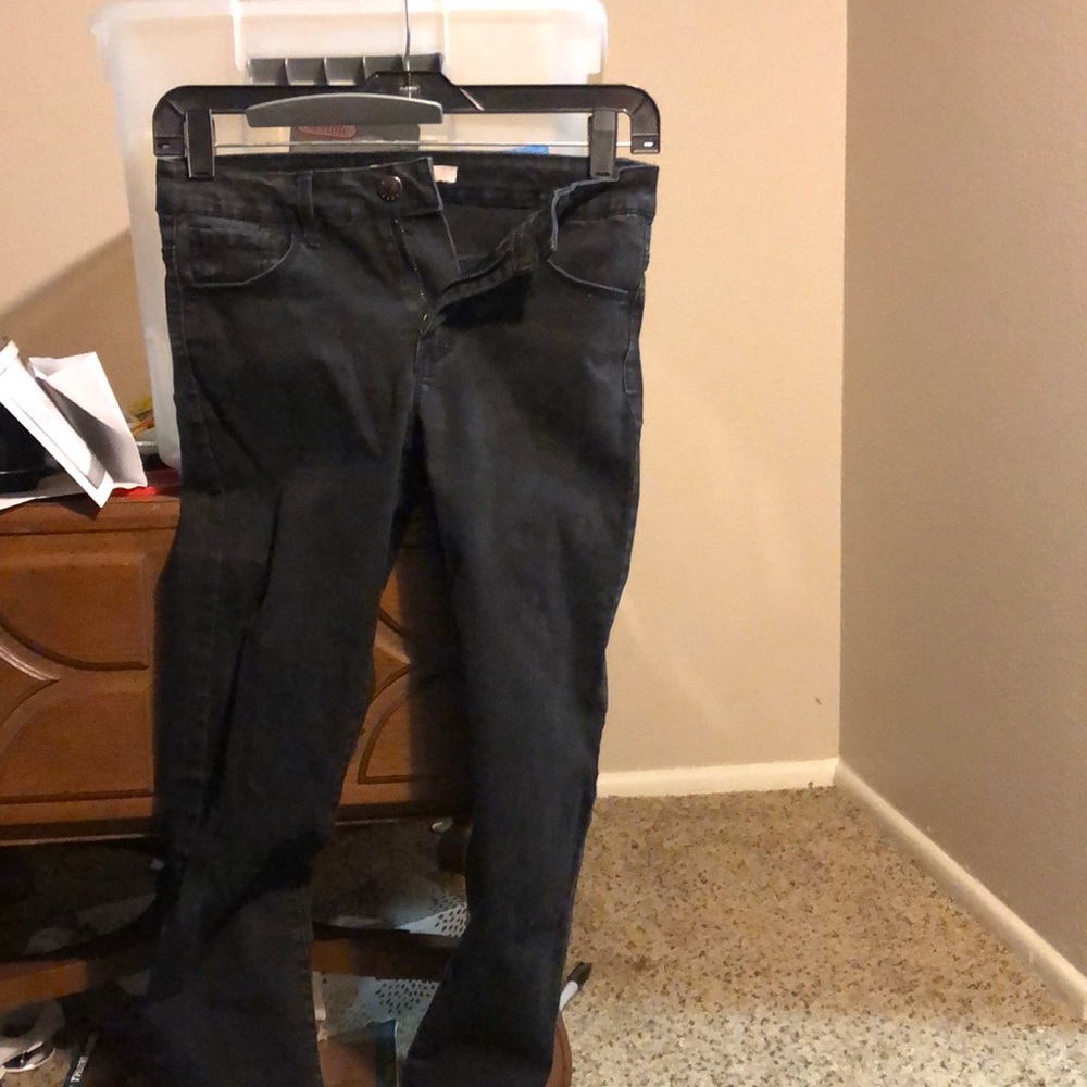 Black Denim Pants